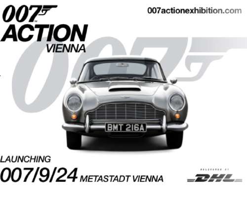 “007 Action” opens in Vienna, Austria on 7th ...