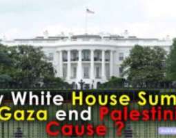 Gaza Summit Valkoisessa Talossa