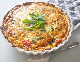 Gluteeniton quiche lorraine