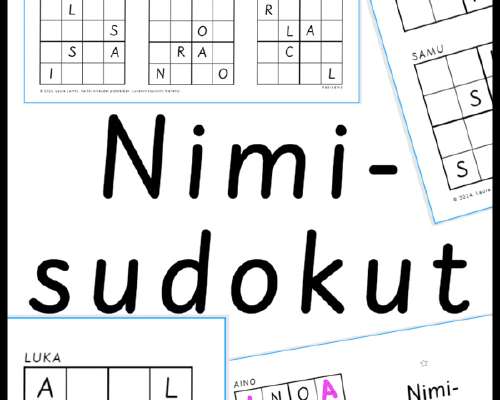 Nimisudokut