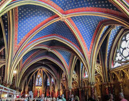 Pariisin nähtävyyksiä - Sainte-Chapelle