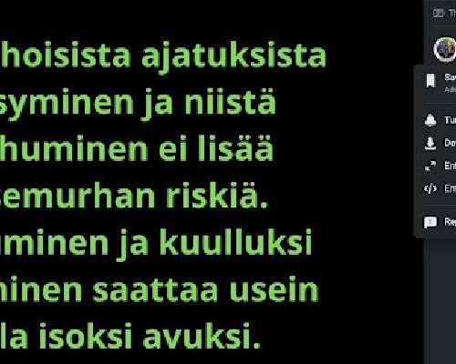 Tiistai 10.9. - itsemurhien ehkäisypäivä