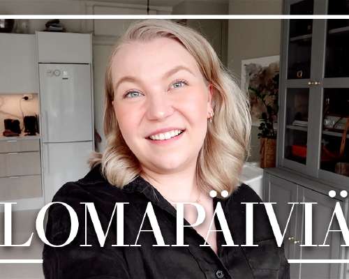 VLOG: Hiusten muodonmuutos ja lomapäiviä kotona