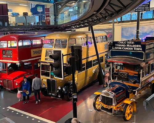Mielenkiintoinen London Transport Museum