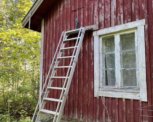 The roof and attic