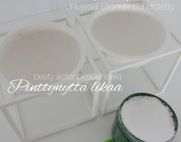 Siivousvinkki - Pinttynyt lika pois Universal...