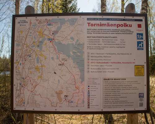 Tornimäen polku - El sendero del lomo Tornimäki