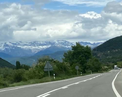 Ajopäivä 2: Pyreneiden vuoriston yli Ranskaan