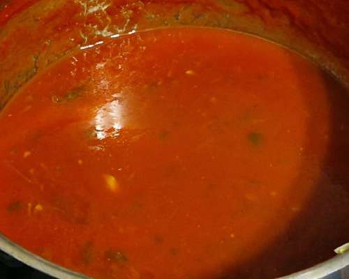 Tomaatti sadon säilöntä Passata di pomodoro