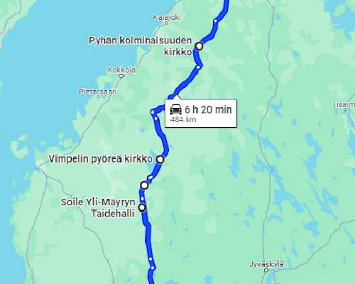 Ajomatka Oulusta Tampereelle - nähtävää ja ko...