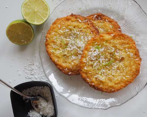 Easy Thin and Crispy Coconut Cookies