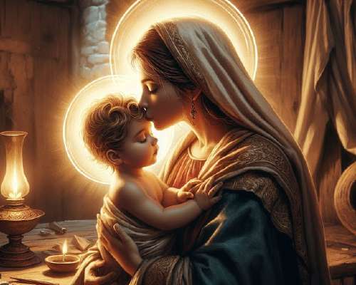 Jeesus antaa viisautta äitiyteen