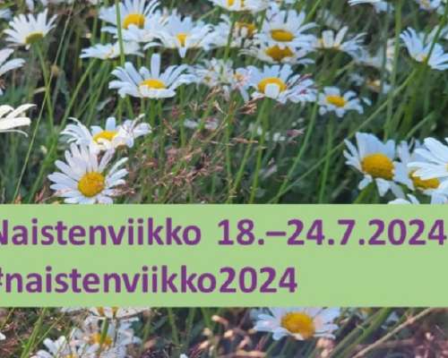 Naistenviikko 2024 – tätä on tulossa