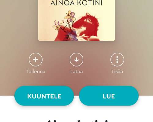 Ainoa kotini / Hanna Brotherus