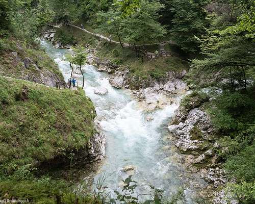 Slovenian kaunis luonto: Tolminin rotkot