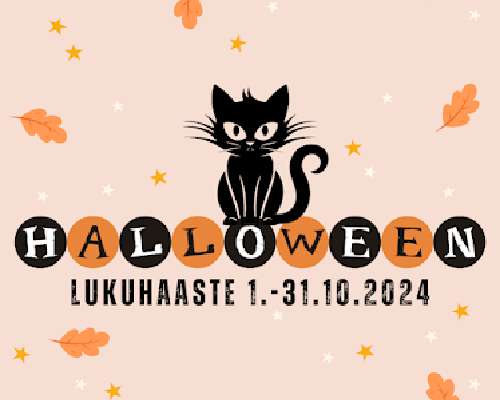 Halloween-lukuhaaste (1.-31.10.2024)